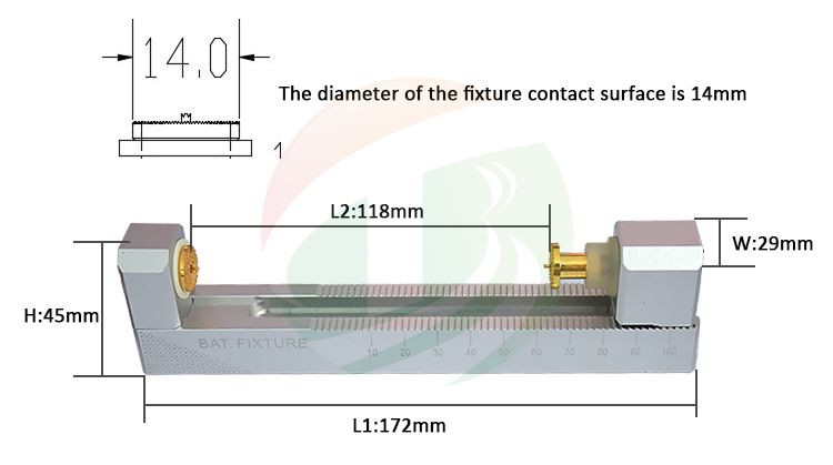 product-750-419 Cylindrical Cell Battery Testing Clamp