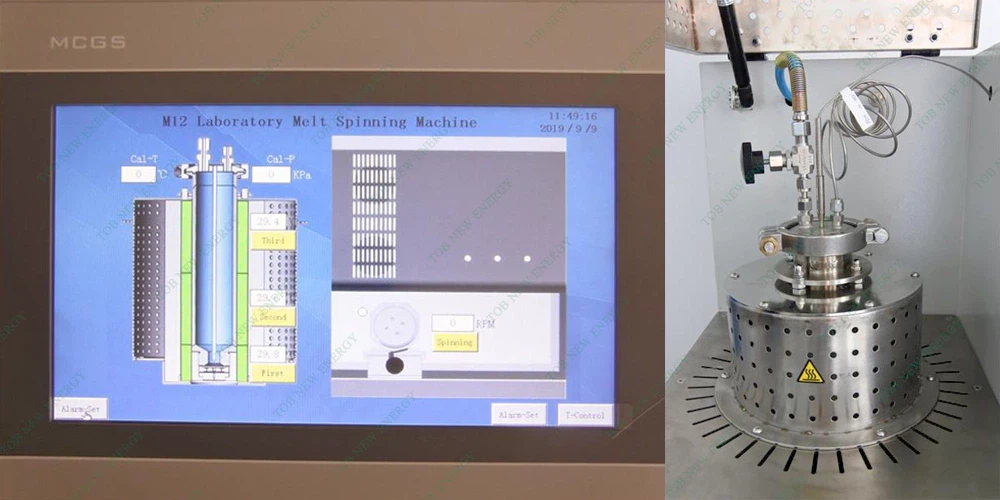 melt spinning test machine melt spinning test machine
